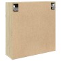 Mueble espejo de baño madera roble Sonoma 64,5x20x66,5 cm de , Tocadores de baño - Ref: Foro24-849655, Precio: 59,24 €, Descu...