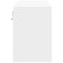 Mueble de TV de pared con luces LED blanco 80x31x45 cm de , Muebles TV - Ref: Foro24-852285, Precio: 67,95 €, Descuento: %