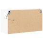 Mueble de TV de pared con luces LED blanco 80x31x45 cm de , Muebles TV - Ref: Foro24-852285, Precio: 67,95 €, Descuento: %