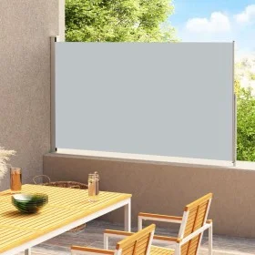 Toldo lateral retráctil para patio gris 220x300 cm de vidaXL, Sombrillas - Ref: Foro24-313425, Precio: 109,18 €, Descuento: %