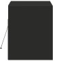 Mueble de TV de pared con luces LED negro 80x31x35 cm de , Muebles TV - Ref: Foro24-852356, Precio: 58,52 €, Descuento: %