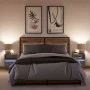 Mesitas de noche de pared con luces LED 2 unidades gris Sonoma by , Nightstands - Ref: Foro24-3307986, Price: 90,12 €, Discou...