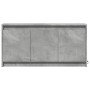 Mueble de TV LED madera ingeniería gris hormigón 100x34x50 cm de , Muebles TV - Ref: Foro24-852211, Precio: 79,19 €, Descuent...