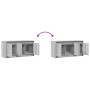 Mueble de TV con LED madera ingeniería gris Sonoma 100x34x50 cm de , Muebles TV - Ref: Foro24-852213, Precio: 80,39 €, Descue...