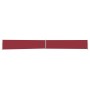 Toldo lateral retráctil para patio rojo 170x1200 cm de vidaXL, Sombrillas - Ref: Foro24-313398, Precio: 157,07 €, Descuento: %