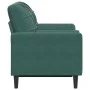 Sofá de 2 plazas con cojines terciopelo verde oscuro 120 cm de , Sofás - Ref: Foro24-3278211, Precio: 255,93 €, Descuento: %