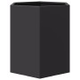 Jardineras hexagonales 2 uds acero negra 46x40x45 cm de , Maceteros y jardineras - Ref: Foro24-851109, Precio: 90,01 €, Descu...