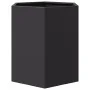 Jardineras hexagonales 2 uds acero negra 46x40x45 cm de , Maceteros y jardineras - Ref: Foro24-851109, Precio: 86,25 €, Descu...