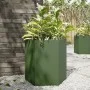 Jardinera hexagonal de acero verde 46x40x45 cm de , Maceteros y jardineras - Ref: Foro24-851114, Precio: 43,52 €, Descuento: %