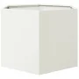 Jardinera hexagonal acero blanco 69x60x45 cm de , Maceteros y jardineras - Ref: Foro24-851123, Precio: 57,17 €, Descuento: %
