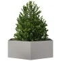 Jardinera hexagonal de acero inoxidable 138x120x45 cm de , Maceteros y jardineras - Ref: Foro24-851140, Precio: 143,29 €, Des...