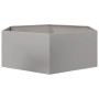 Jardinera hexagonal de acero inoxidable 138x120x45 cm de , Maceteros y jardineras - Ref: Foro24-851140, Precio: 145,70 €, Des...