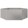 Jardinera hexagonal de acero inoxidable 138x120x45 cm de , Maceteros y jardineras - Ref: Foro24-851140, Precio: 145,70 €, Des...