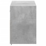 Mueble de TV de pared con luces LED gris hormigón 100x31x45 cm de , Muebles TV - Ref: Foro24-852337, Precio: 67,80 €, Descuen...
