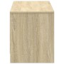 Mueble de TV LED madera de ingeniería roble Sonoma 140x34x40 cm de , Muebles TV - Ref: Foro24-852245, Precio: 94,11 €, Descue...