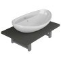 Conjunto de muebles de baño 2 piezas cerámica roble de , Muebles de baño - Ref: Foro24-279333, Precio: 121,61 €, Descuento: %