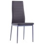 Conjunto de mesa y sillas de comedor 7 piezas gris de , muebles para cocinas y comedores - Ref: Foro24-281696, Precio: 289,24...