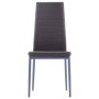 Conjunto de mesa y sillas de comedor 7 piezas gris de , muebles para cocinas y comedores - Ref: Foro24-281696, Precio: 289,24...