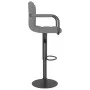 Hocker aus hellgrauem Samt für die Küche von , Küchenhocker - Ref: Foro24-334648, Preis: 84,59 €, Rabatt: %