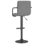 Hocker aus hellgrauem Samt für die Küche von , Küchenhocker - Ref: Foro24-334648, Preis: 84,59 €, Rabatt: %