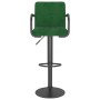 Taburetes de cocina 2 unidades terciopelo verde oscuro de , Taburetes de cocina - Ref: Foro24-334662, Precio: 144,09 €, Descu...