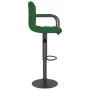 Taburetes de cocina 2 unidades terciopelo verde oscuro de , Taburetes de cocina - Ref: Foro24-334662, Precio: 144,09 €, Descu...