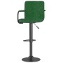 Taburetes de cocina 2 unidades terciopelo verde oscuro de , Taburetes de cocina - Ref: Foro24-334662, Precio: 144,09 €, Descu...