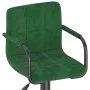 Kitchen stools 2 units dark green velvet by , Kitchen stools - Ref: Foro24-334662, Price: 141,44 €, Discount: %