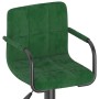 Taburetes de cocina 2 unidades terciopelo verde oscuro de , Taburetes de cocina - Ref: Foro24-334662, Precio: 144,09 €, Descu...