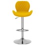 Taburetes de cocina 2 unidades terciopelo amarillo mostaza de , Taburetes de cocina - Ref: Foro24-334918, Precio: 148,26 €, D...