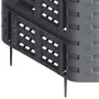 Compostador de jardín negro 93,3x93,3x80 cm 480 L de , Compostadores - Ref: Foro24-146276, Precio: 84,57 €, Descuento: %