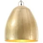 Lámpara colgante industrial redonda 25 W latón 42 cm E27 de , Lámparas - Ref: Foro24-320556, Precio: 87,08 €, Descuento: %