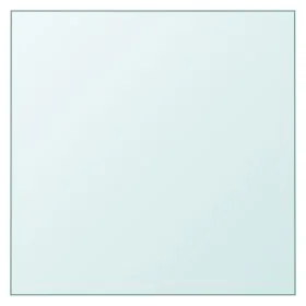 Tempered glass table surface, transparent, 40x40 cm by , Table tops - Ref: Foro24-345071, Price: 30,21 €, Discount: %
