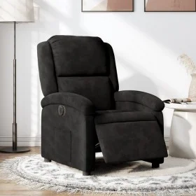 Sillón reclinable eléctrico de terciopelo negro de , Sillones - Ref: Foro24-3204284, Precio: 249,13 €, Descuento: %