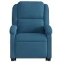 Sillón reclinable de masaje eléctrico elevable terciopelo azul de , Sillones - Ref: Foro24-3204343, Precio: 368,40 €, Descuen...