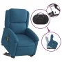 Sillón reclinable de masaje eléctrico elevable terciopelo azul de , Sillones - Ref: Foro24-3204343, Precio: 368,40 €, Descuen...