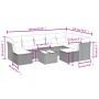 Set sofás jardín 10 pzas con cojines ratán sintético gris claro de , Conjuntos de jardín - Ref: Foro24-3250421, Precio: 641,4...
