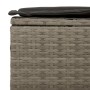 Set de sofá de jardín 3 pzas y cojines ratán sintético gris de , Conjuntos de jardín - Ref: Foro24-365827, Precio: 272,19 €, ...