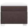 Cama box spring con colchón tela marrón oscuro 90x190 cm de , Camas y somieres - Ref: Foro24-3285098, Precio: 356,57 €, Descu...