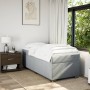 Cama box spring con colchón tela gris claro 90x200 cm de , Camas y somieres - Ref: Foro24-3285102, Precio: 315,57 €, Descuent...