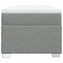 Cama box spring con colchón tela gris claro 90x200 cm de , Camas y somieres - Ref: Foro24-3285102, Precio: 315,57 €, Descuent...