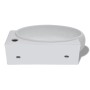 Lavabo con hueco de grifo y rebosadero cerámica blanco de vidaXL, Lavabos - Ref: Foro24-140698, Precio: 61,50 €, Descuento: %