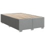 Cama box spring con colchón tela gris claro 120x200 cm de , Camas y somieres - Ref: Foro24-3285123, Precio: 415,22 €, Descuen...