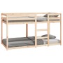 Cama litera sin colchón madera maciza de pino 90x190 cm de , Camas y somieres - Ref: Foro24-3206507, Precio: 148,75 €, Descue...