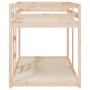 Cama litera sin colchón madera maciza de pino 90x190 cm de , Camas y somieres - Ref: Foro24-3206507, Precio: 148,75 €, Descue...