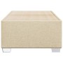 Estructura de cama de tela color crema 80x200 cm de , Camas y somieres - Ref: Foro24-3284434, Precio: 125,17 €, Descuento: %