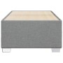 Estructura de cama de tela gris claro 90x190 cm de , Camas y somieres - Ref: Foro24-3284436, Precio: 126,01 €, Descuento: %