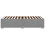 Estructura de cama de tela gris claro 90x190 cm de , Camas y somieres - Ref: Foro24-3284436, Precio: 126,01 €, Descuento: %