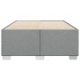 Estructura de cama tela gris claro 120x190 cm de , Camas y somieres - Ref: Foro24-3284457, Precio: 165,42 €, Descuento: %