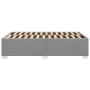 Estructura de cama tela gris claro 120x190 cm de , Camas y somieres - Ref: Foro24-3284457, Precio: 165,42 €, Descuento: %